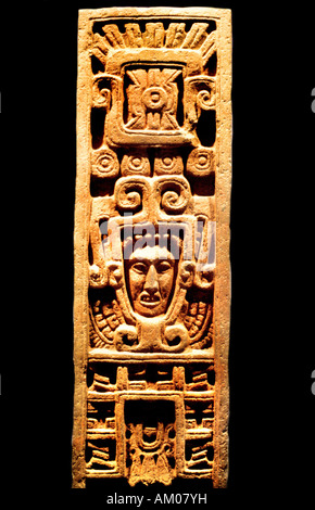 Xochicalco Nascita di Quetzalcoatl Toltec Dio di conoscenza agricoltura Messico Foto Stock