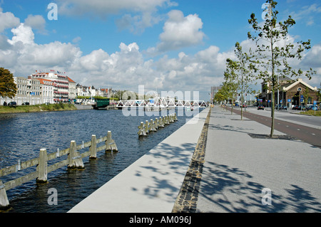 Bridge, stazione principale, Middelburg Zeeland Olanda Paesi Bassi Foto Stock