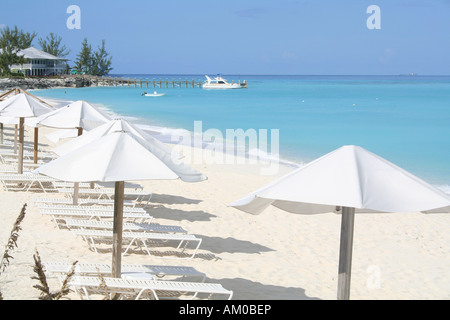 Club Med sulla spiaggia di Columbus Isle - Bahamas Foto Stock
