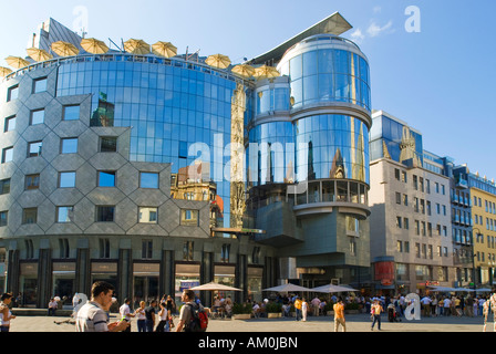 Haas House, Vienna, Austria Foto Stock