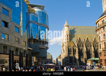 Haas House, Vienna, Austria Foto Stock