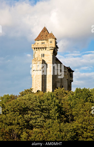 Castello Liechtenstein Maria Enzersdorf Moedling Austria Bassa Austria Foto Stock