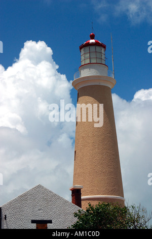 Faro de Punta del Este 1860 a Punta del Este Uruguay metri costruito da Tomas Libarena Foto Stock