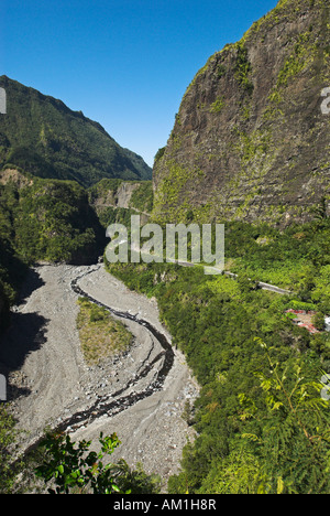 Orrido la caldera del Cirque de Cilaos, La Reunion Island, Francia, Africa Foto Stock