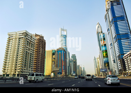 Area di sviluppo, Dubai, Emirati Arabi Uniti Foto Stock