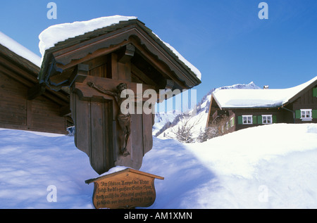 Baad, Kleinwalsertal, Vorarlberg, Austria Foto Stock