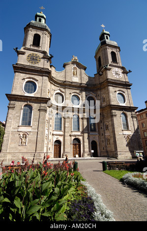 Dom zu St. Jakob (Innsbrucker Dom), Innsbruck, in Tirolo, Austria Foto Stock