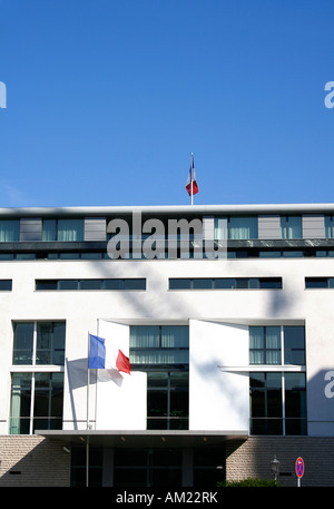 Ambasciata francese presso il Pariser Platz, Berlin, Germania Foto Stock