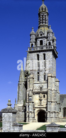 Francia parrocchia chiude enclos paroissial pleyben Finisterre Foto Stock