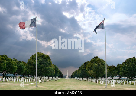 Australian War Memorial, Villers-Bretonneux, Somme Picardia, Francia Foto Stock