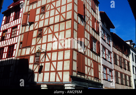 Francia, Pirenei Atlantiques, Pays Basque, Petit Bayonne Foto Stock