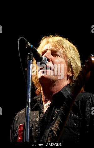 Rick Parfitt degli Status Quo sul palco Foto Stock