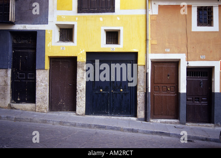 Alfonso Viii Street CUENCA Castilla La Mancha Spagna Foto Stock