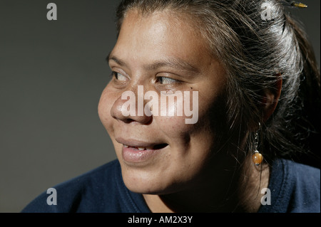 Ritratto di una donna, Paraguay Foto Stock