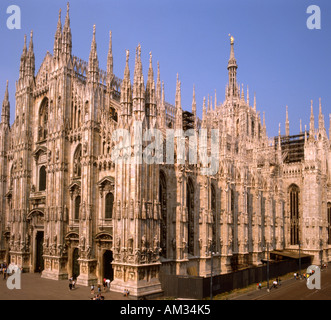 L'Italia. Lombardia. Milano Duomo. Foto Stock