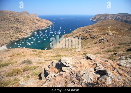 Fotografia di viaggio Spagna Catalogna Catalogna catalano Catalunya Costa Brava Golf de Roses Parco Naturale del Cap de Creus Foto Stock