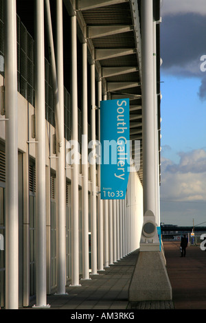 London Excel sud conferenza galleria arena royal victoria dock North Woolwich est Londra Inghilterra Regno unito Gb Foto Stock