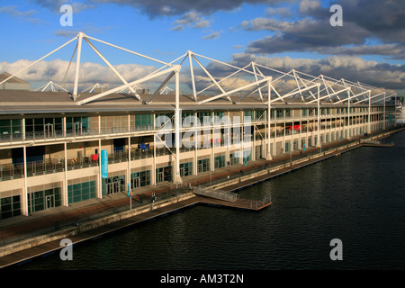 London Excel conference arena royal victoria dock North Woolwich est Londra Inghilterra Regno unito Gb Foto Stock