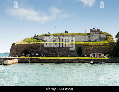 Noil Fort, Weymouth Harbour ingresso, Dorset, Regno Unito Foto Stock