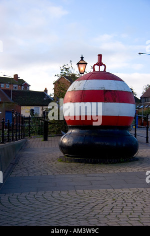 Trinity House boa al Dock di Ipswich Suffolk REGNO UNITO Foto Stock