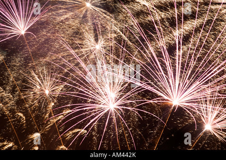 Fuochi d'artificio del 5 novembre Foto Stock