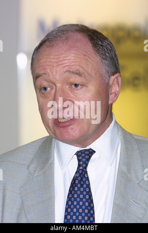 Ken Livingstone, sindaco di Londra, Regno Unito Foto Stock