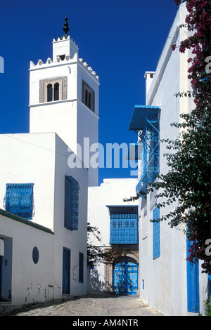 La Tunisia, Sidi Bou Said nei dintorni della città di Tunisi Foto Stock