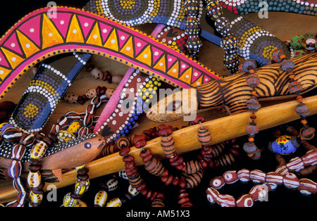 Aborigeni Australiani artefatti Foto Stock