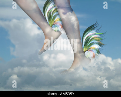 Piedi alati Foto Stock