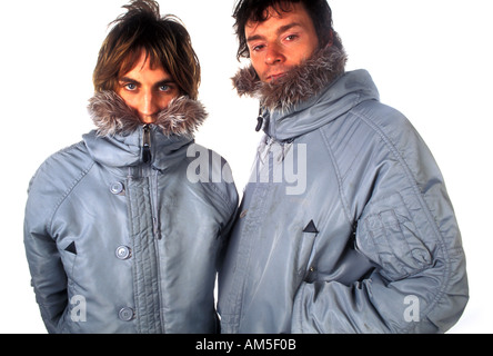 Noel Fielding e Julian Barratt Il Boosh Edinburgh Fringe Foto Stock