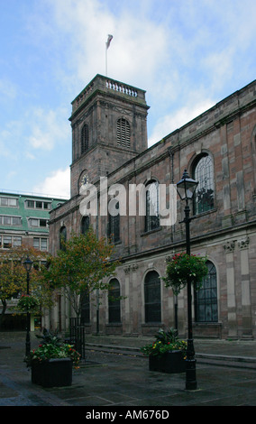 Chiesa di Sant'Ann, piazza di St. Ann, Manchester Foto Stock