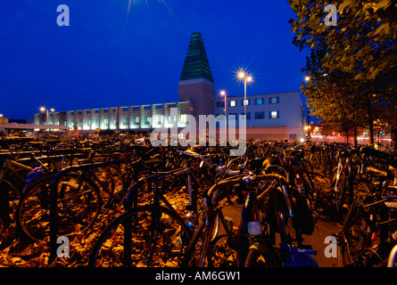 Una vista di detto Business School Oxford di notte Foto Stock