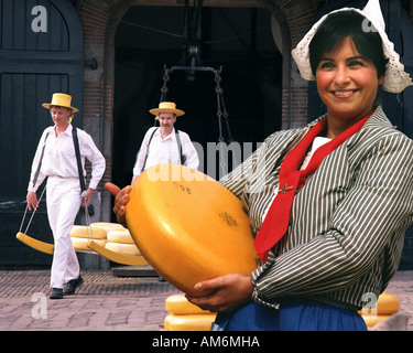 NL - NOORDHOLLAND: Mercato del formaggio di Alkmaar Foto Stock