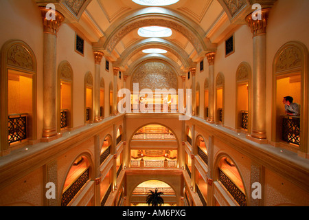Emirati Arabi Uniti, Abu Dhabi Emirates Palace Hotel Foto Stock