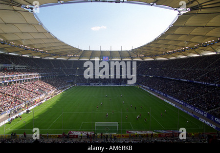 AOL Arena, casa di Amburgo SV football club. Foto Stock