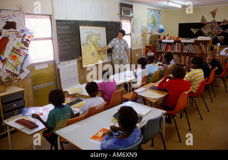 Aboriginal school di Territorio del Nord Australia Foto Stock