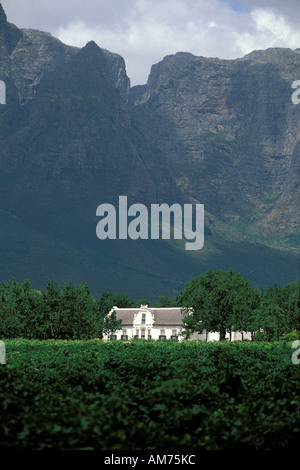 Il vino Boschendal estate Foto Stock