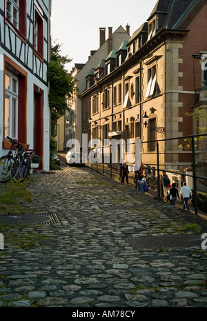 Saint Alban s quartiere Basilea Svizzera Foto Stock