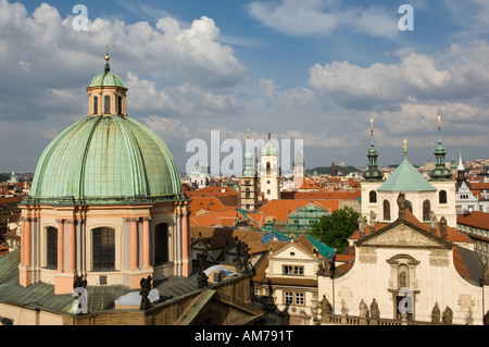 Città vecchia di Praga, Repubblica Ceca Foto Stock