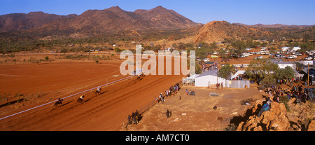 Paese weekend di gara, Australia centrale Foto Stock