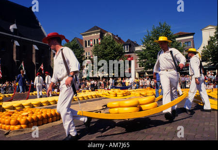 Alkmaar Paesi Bassi Olanda formaggio olandese della città Foto Stock