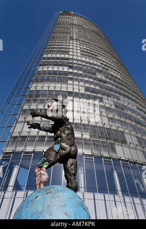 Torre postale, Bonn, NRW, Germania, Foto Stock