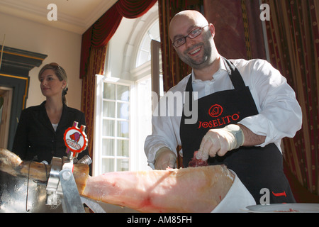 Il Grandhotel Schloss Bensberg, festival di master chef, Bergisch Gladbach-Bensberg, Nord Reno-Westfalia, Germania Foto Stock