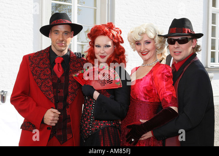 Il Grandhotel Schloss Bensberg, festival di master chef, Bergisch Gladbach-Bensberg, Nord Reno-Westfalia, Germania Foto Stock