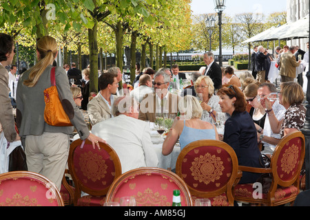 Il Grandhotel Schloss Bensberg, festival di master chef, Bergisch Gladbach-Bensberg, Nord Reno-Westfalia, Germania Foto Stock