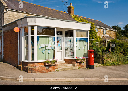 Piccolo villaggio Post Office e minimarket a Portesham, West Dorset, Regno Unito Foto Stock