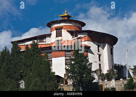 Ta Dzong, Museo Nazionale, Paro, Bhutan, Asia Foto Stock