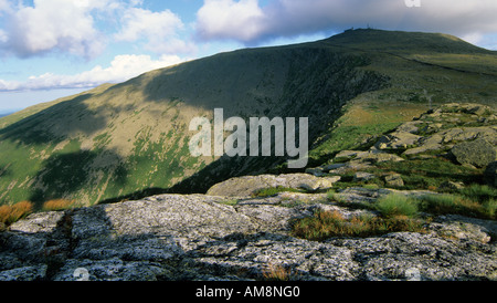 Appalachian Trail Mount Washington White Mountain National Forest New Hampshire USA il New England. Appalachian Trail Foto Stock