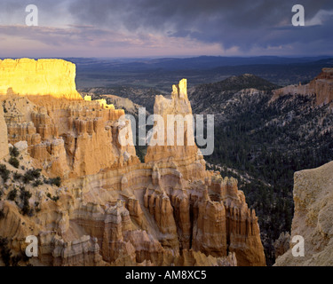 Stati Uniti - UTAH: Paria vista sul Parco Nazionale di Bryce Canyon Foto Stock