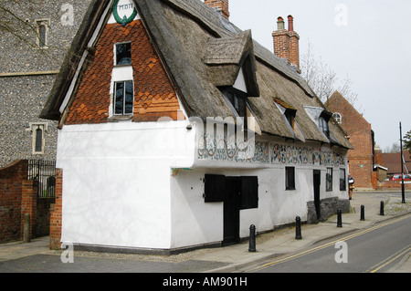 Il vescovo Bonners Cottage in Dereham, Norfolk. Foto Stock